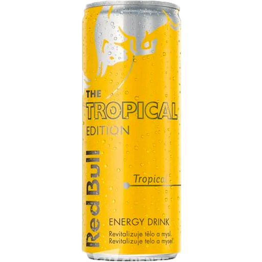 RED BULL THE YELLOW EDITION TROPICAL
