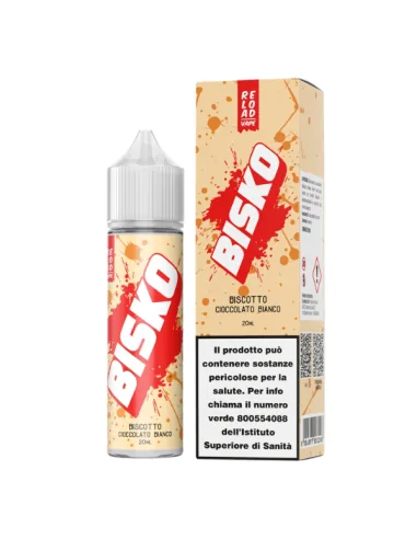 Bisko Chocolate White - Reload Vape - 20ml