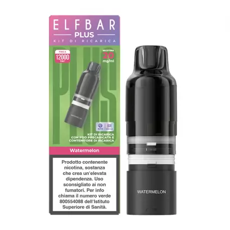 Watermelon - Elfbar Plus - Ricarica