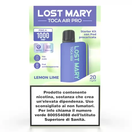 Lemon Lime - Toca Air Pro - Lost Mary